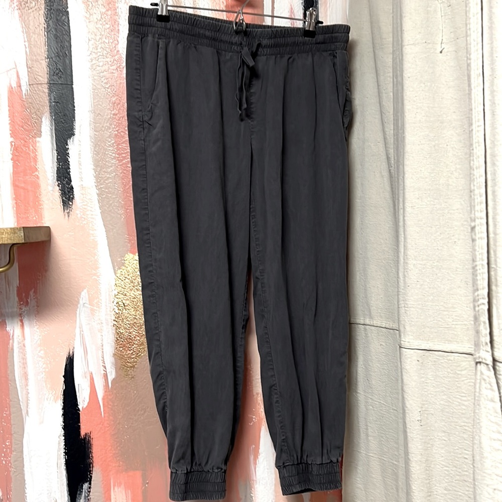 Lightweight grey jogger pants